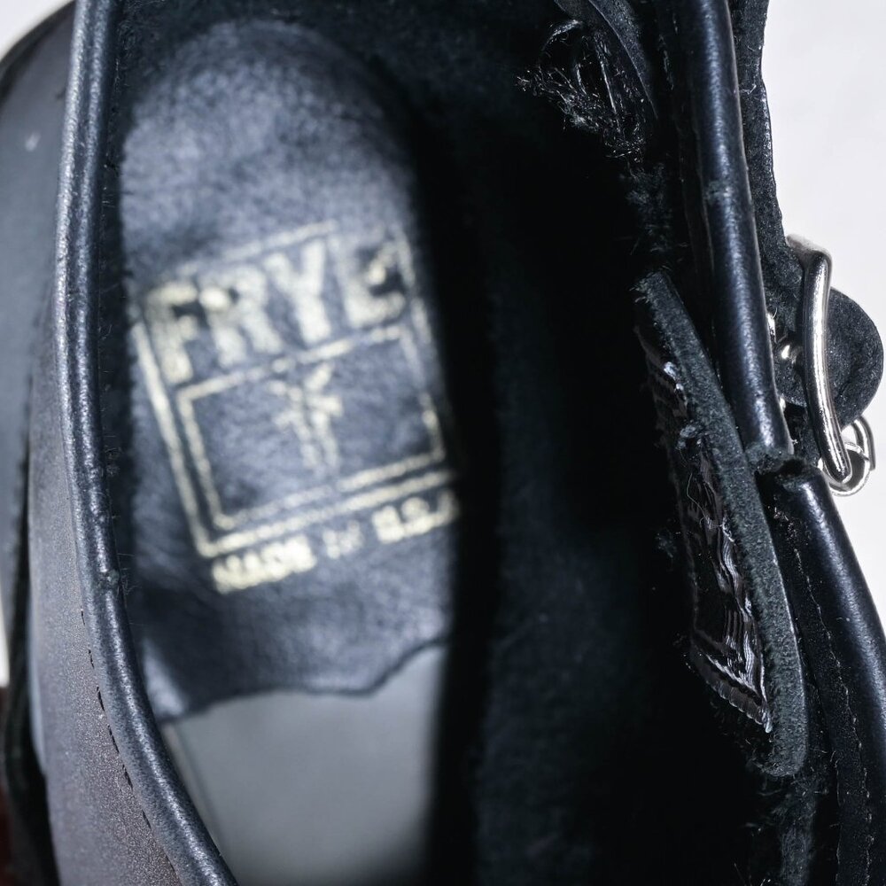Frye Engineer 8R Womens Ankle Boots in Black - 8 - Picture 5 of 6